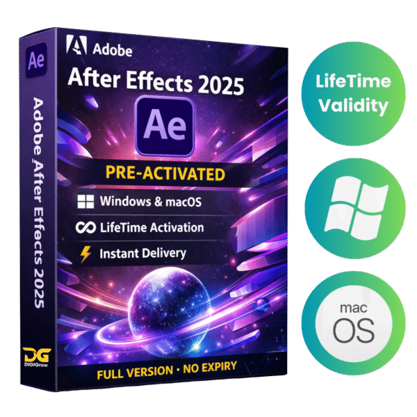 Adobe After Effects 2025 (Windows + Mac)