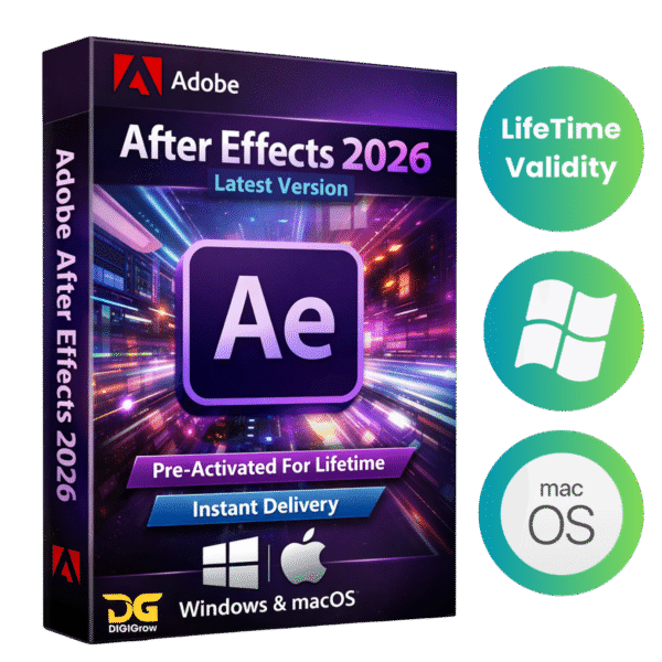 Adobe After Effects 2026 (Windows + MacOS)
