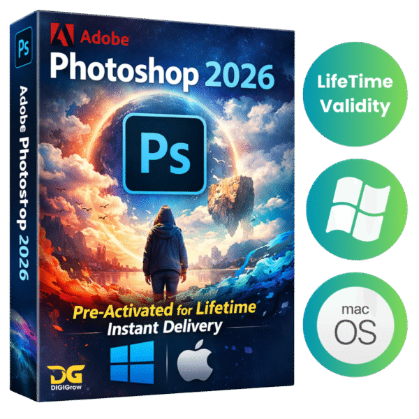 Adobe Photoshop 2026 (Windows + MacOS)