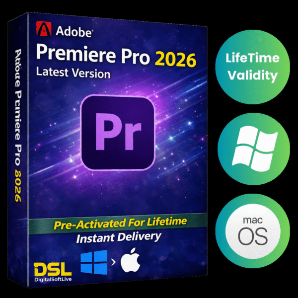 Adobe Premiere Pro 2026 (Windows + MacOS)